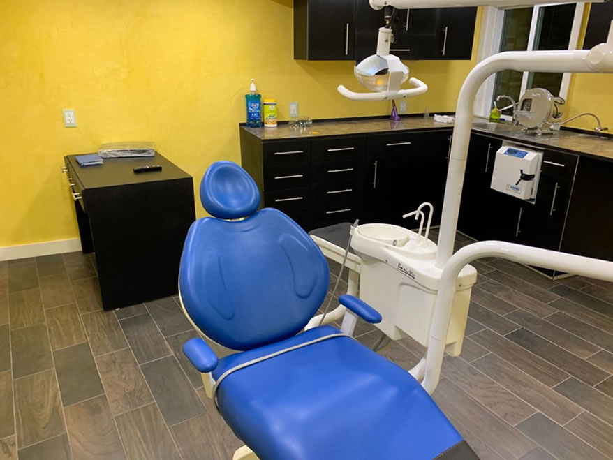 Interior del consultorio dental Sonrideal